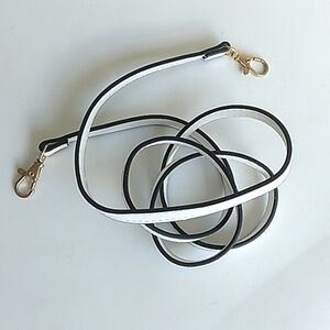 White replacement Purse bag strap